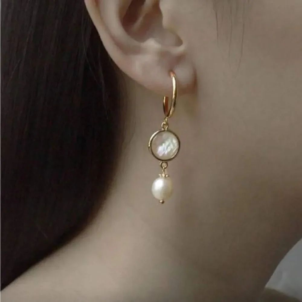 Pearl Drop Earrings S1211